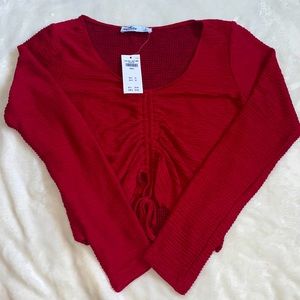 NWT hollister ribbed long sleeve